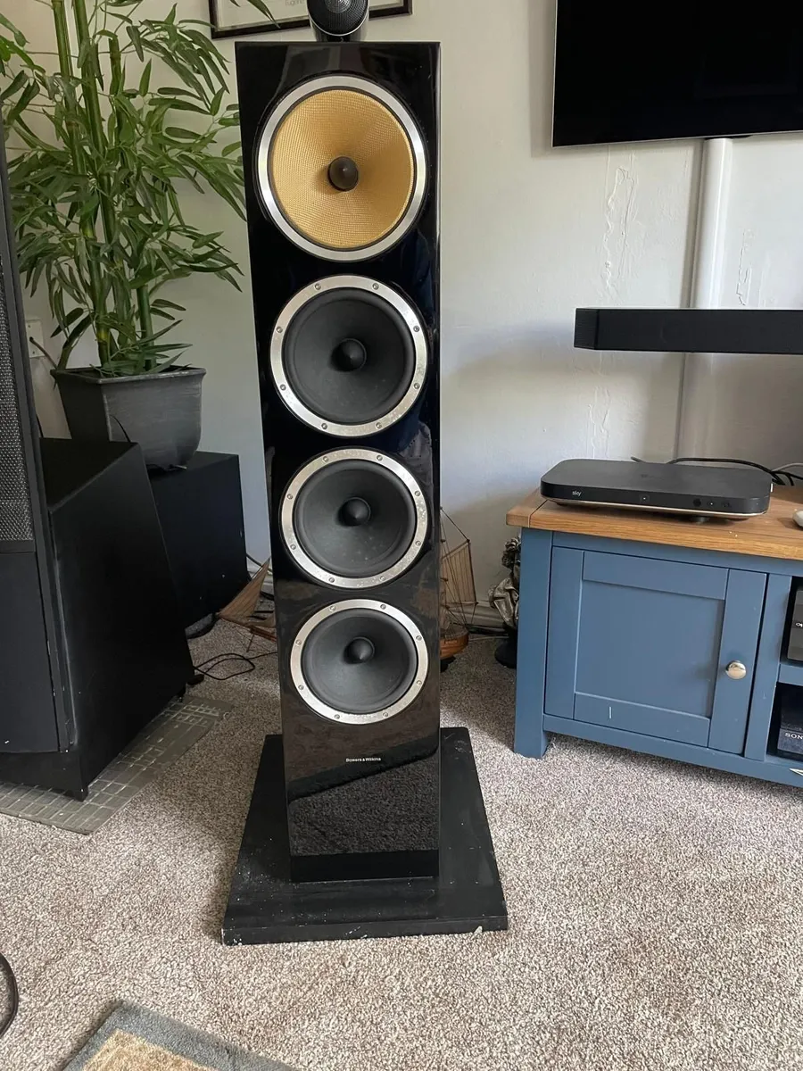 B&W CM10 Floor Standing Speakers - Image 1