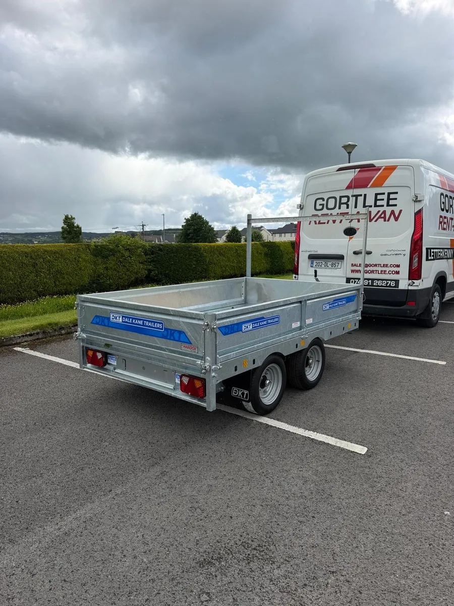 Dale Kane 8x5 Flat Bed Trailer - Image 1
