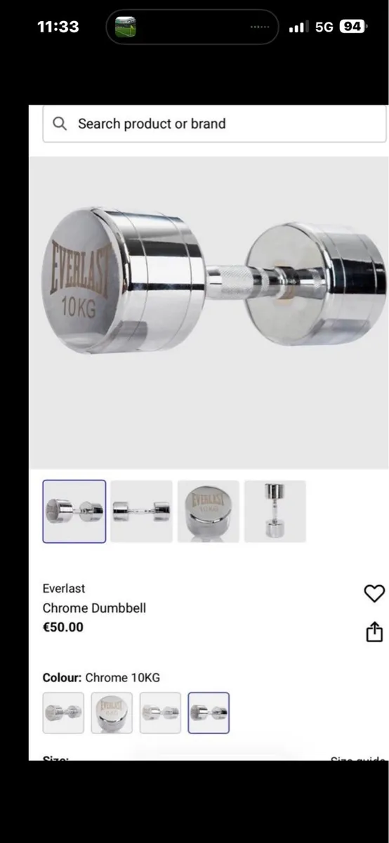 GOOD GYM DUMBBELL COLLECTION, SELLING CHEAP!! - Image 2