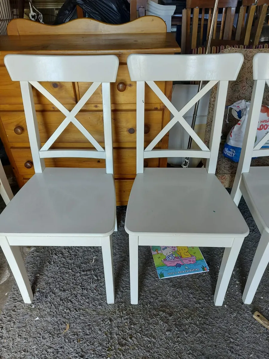 6 ikea chairs