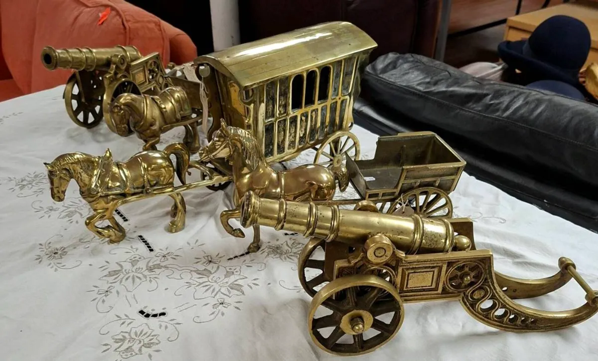 SOLID ANTIQUE BRASS - Image 1