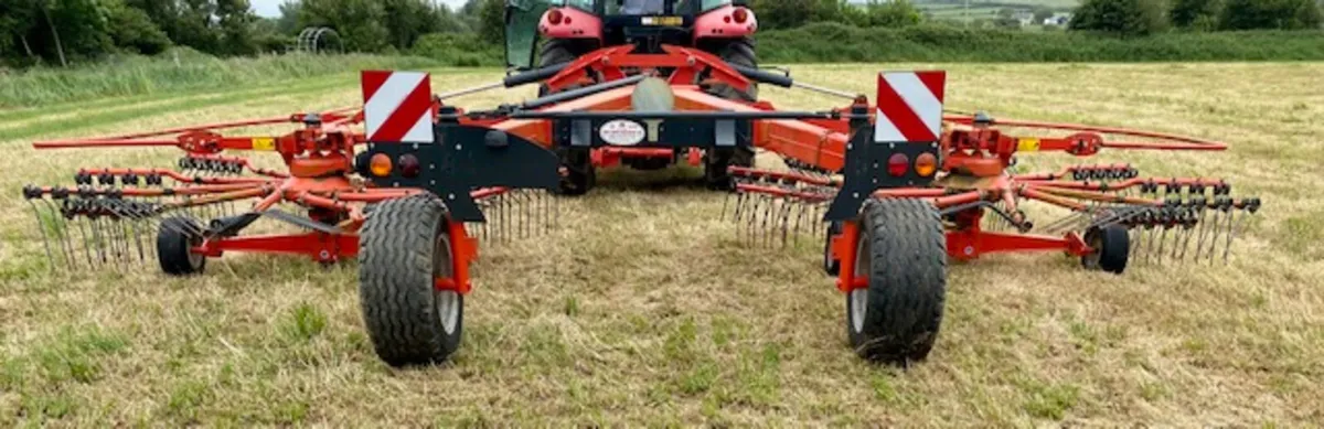 Kuhn GA7501 + twin rotor rake - Image 4