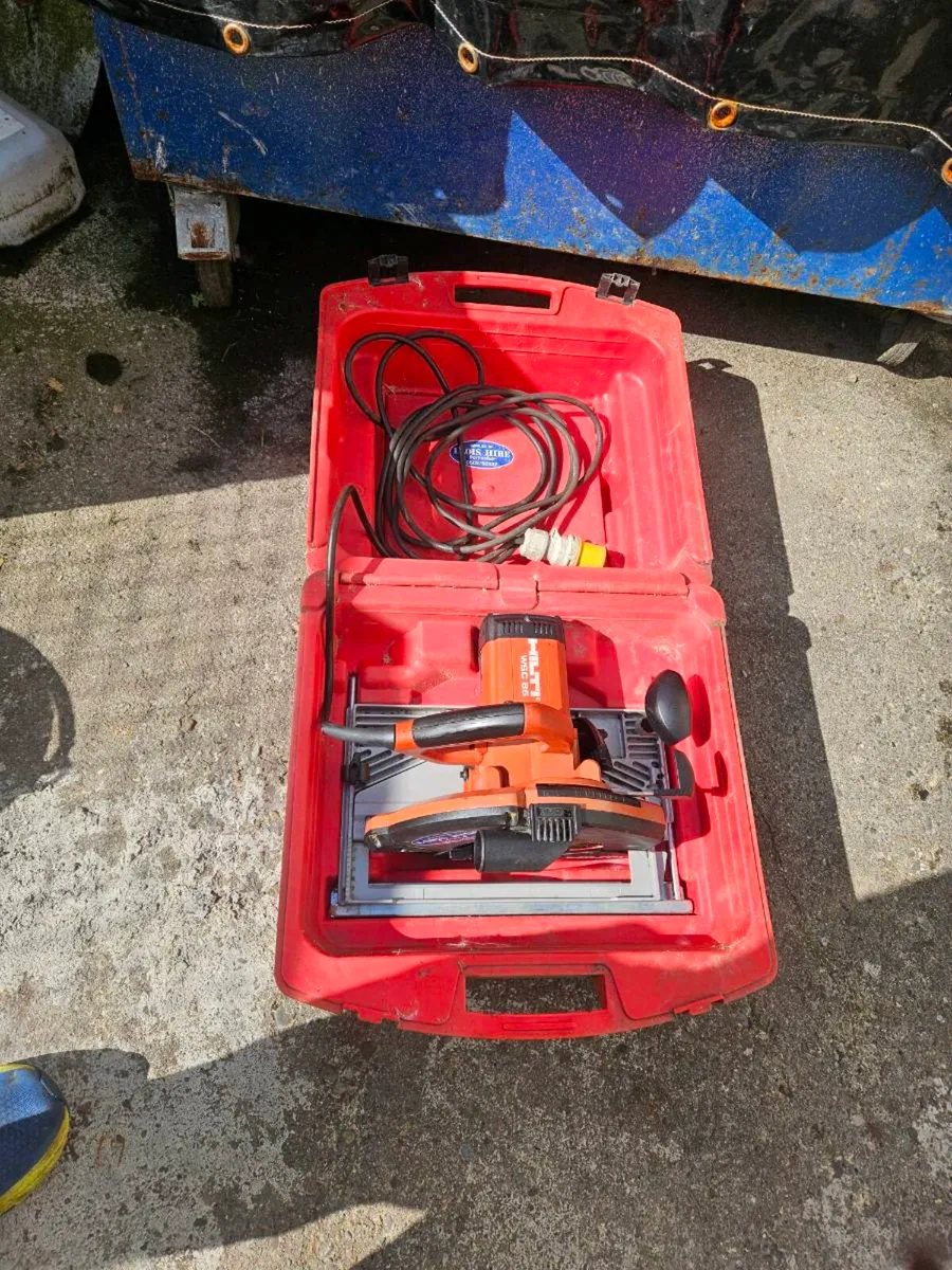 Hilti WSC 85 9" 110 v skill saw - Image 2