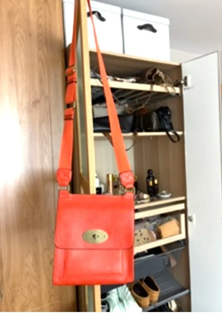 Faux leather  handbag - Image 1