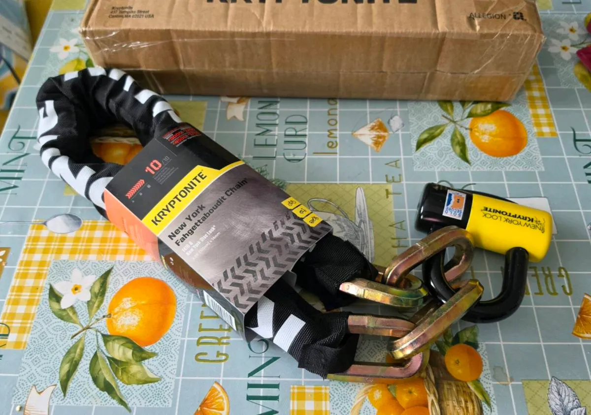 Brand new New York Kriptinite 14mm Security chain - Image 1