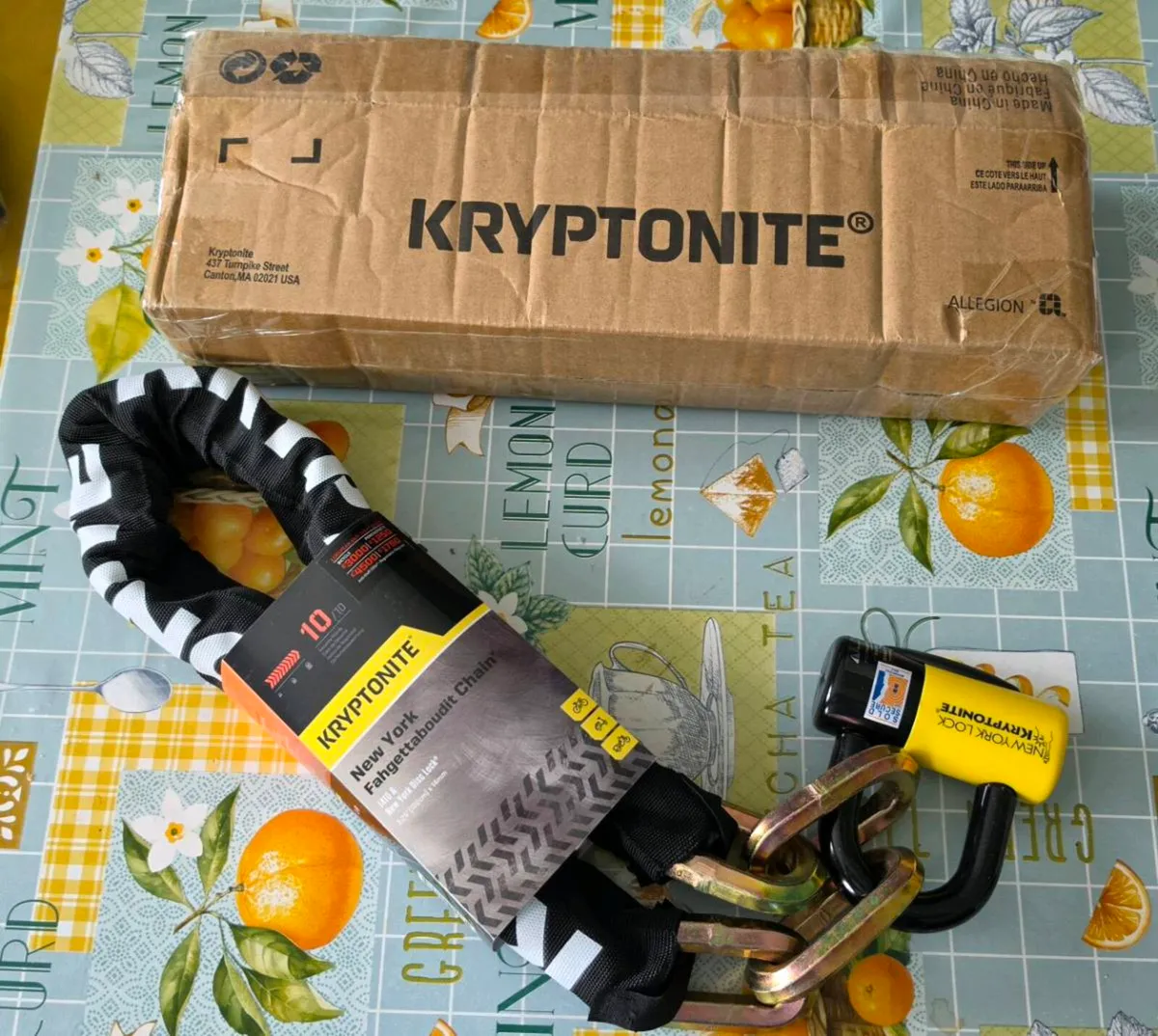 Brand new New York Kriptinite 14mm Security chain - Image 2
