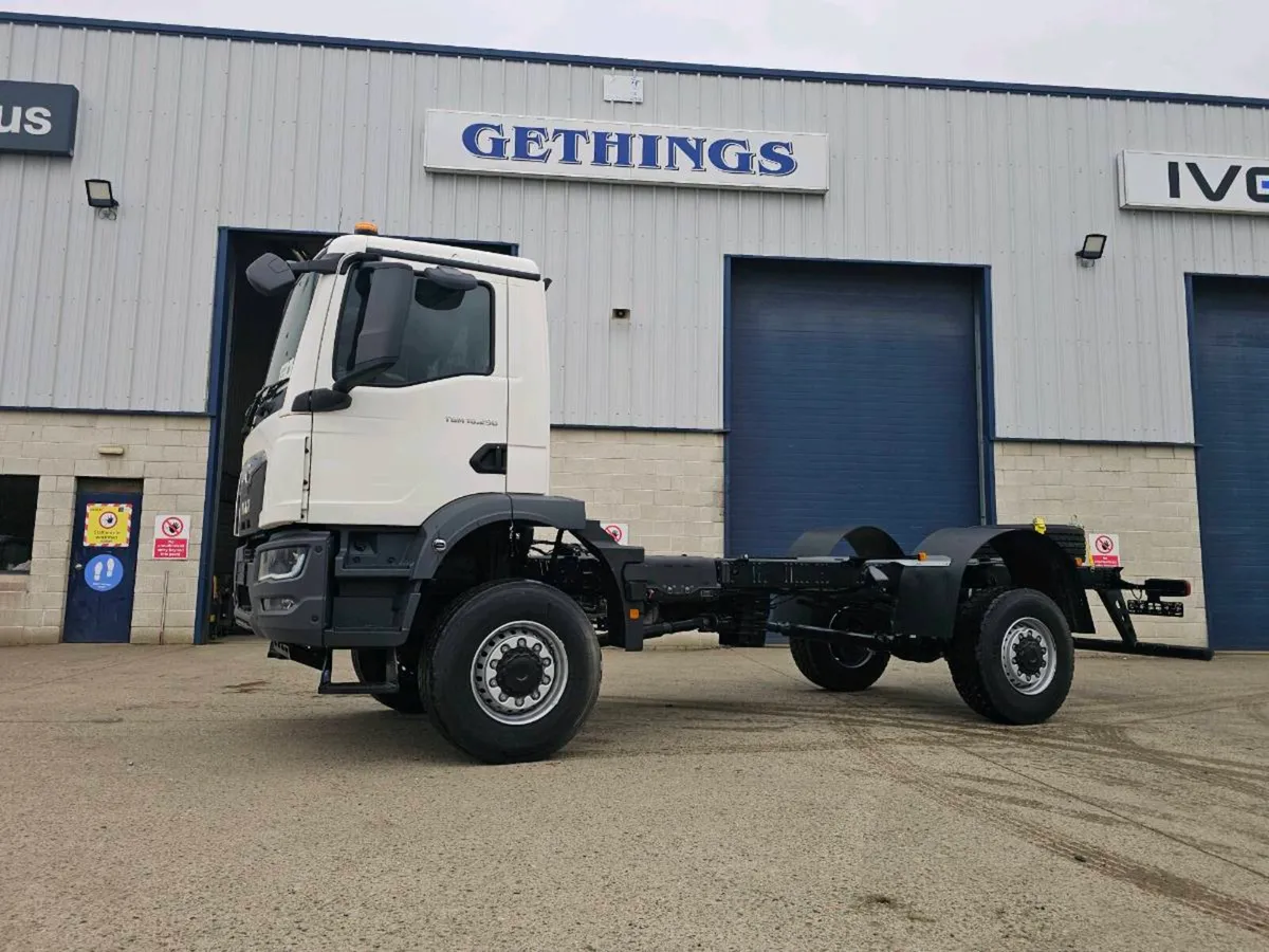 Man 4x4 TGM 18.290 chassis - Image 1