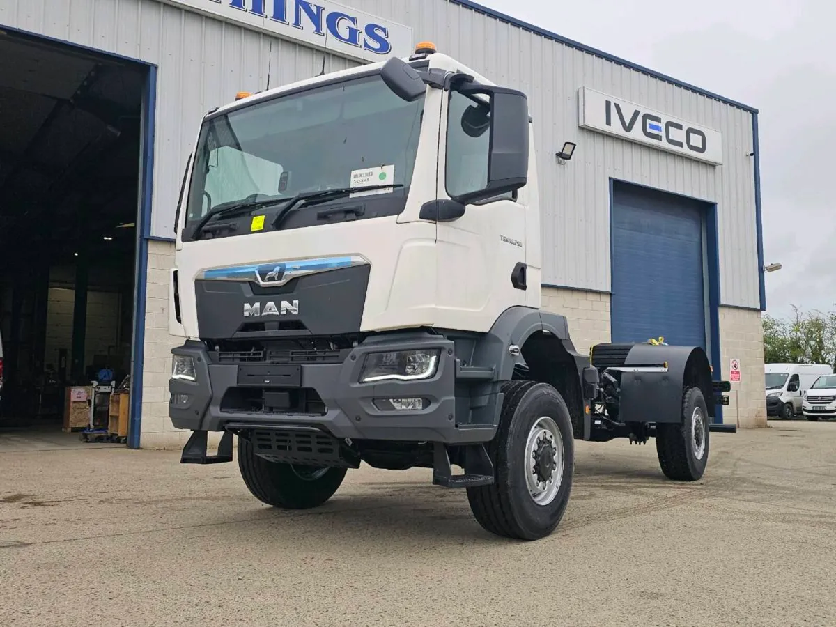 Man 4x4 TGM 18.290 chassis - Image 2