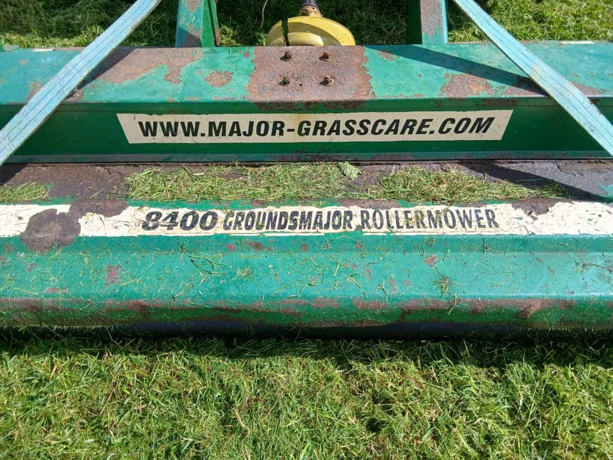 Major 8400 roller mower 8ft (topper/mulcher) - Image 3