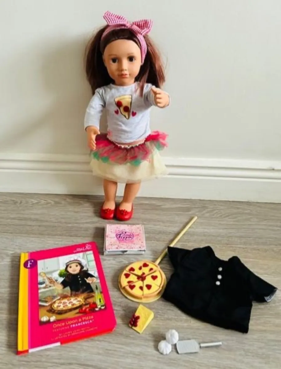 Our Generation 18-inch Francesca pizza chef doll - Image 1