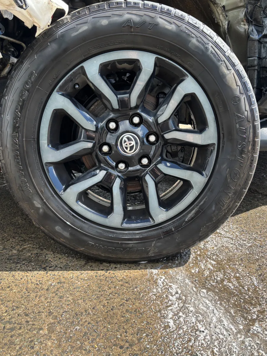 18” Toyota Hilux Alloys - Image 2