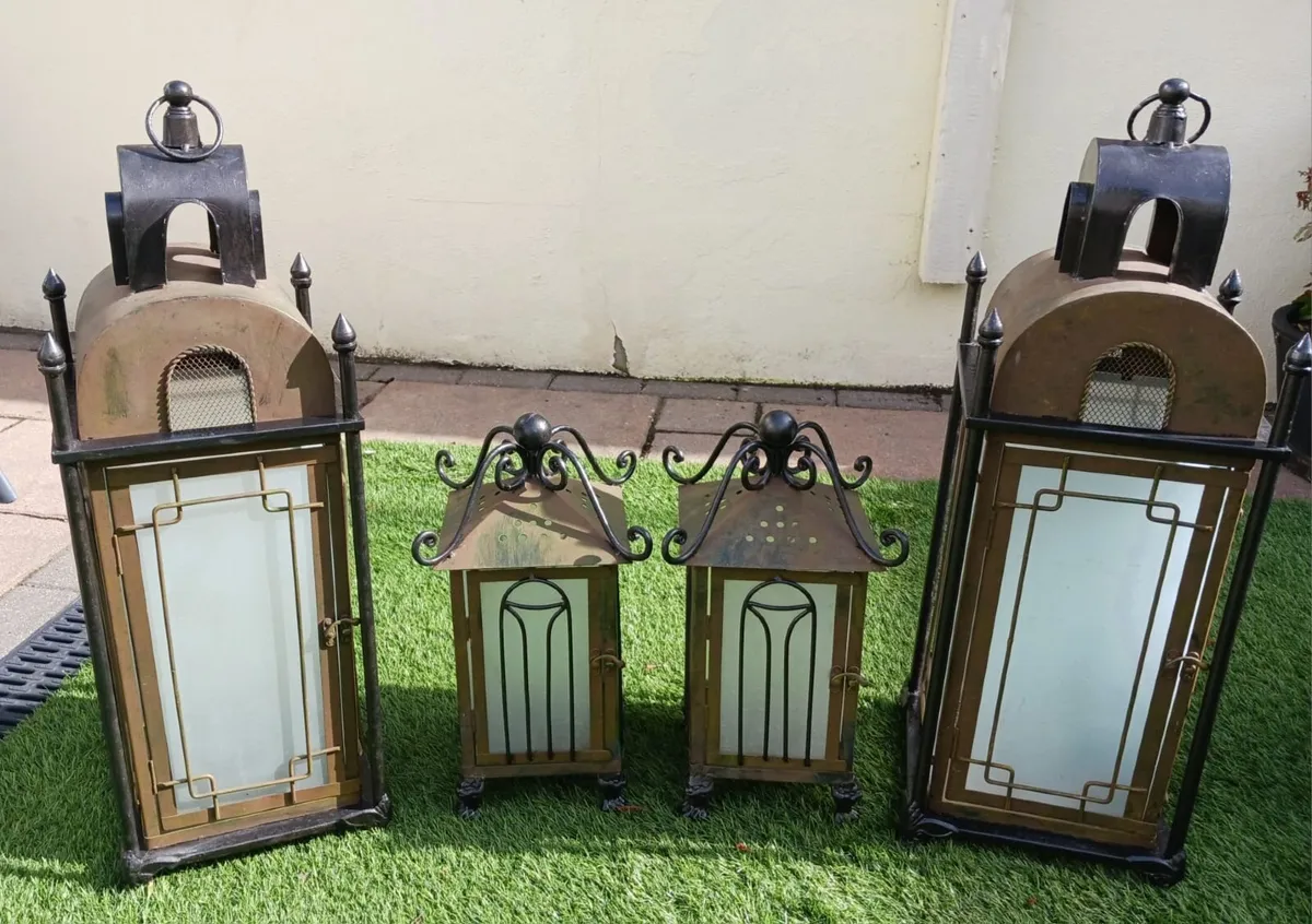 Morrocan Type Lanterns - Image 1