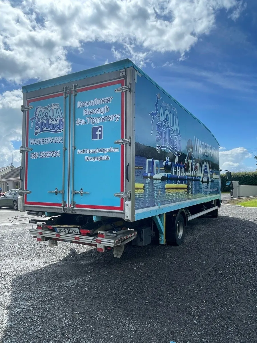 Isuzu 7.5 t box demountable 24’ - Image 3