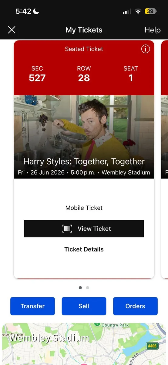 Harry style tickets - Image 2