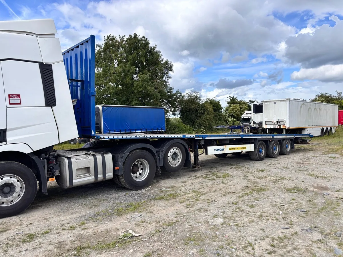 Krone slopping trailer. - Image 1