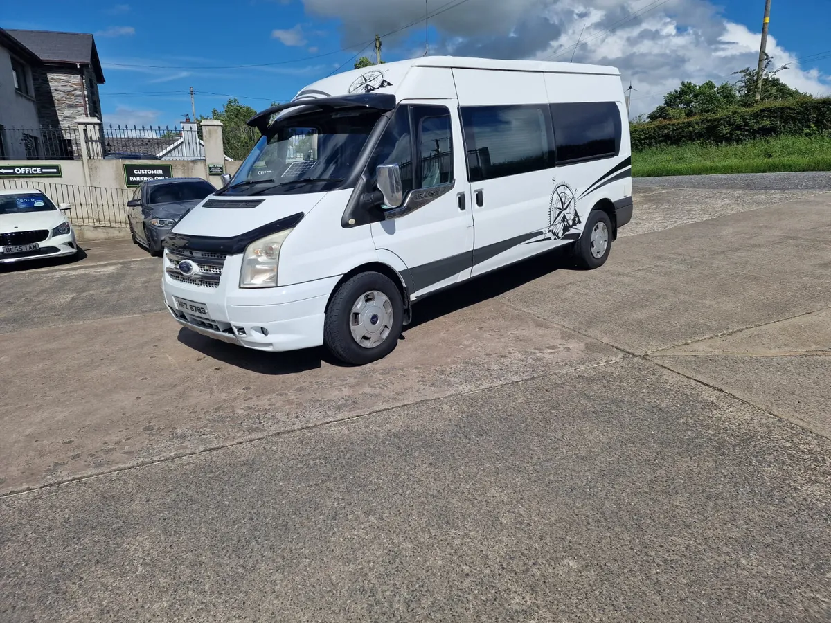NI REG 2013 TRANSIT 125 350 LWB M/R DAY CAMPER - Image 3