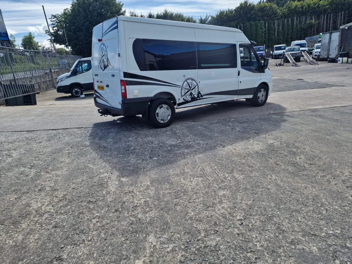 NI REG 2013 TRANSIT 125 350 LWB M/R DAY CAMPER - Image 4