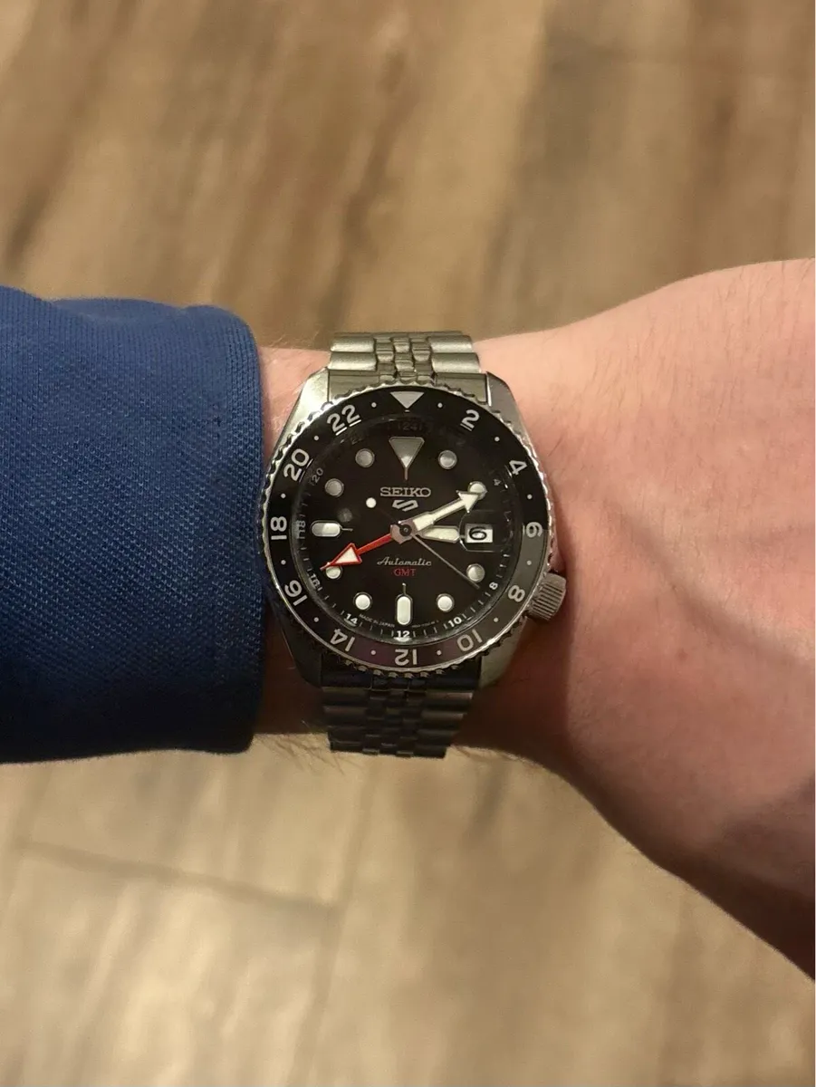 Seiko 5 Sports GMT Automatic Watch - Image 4