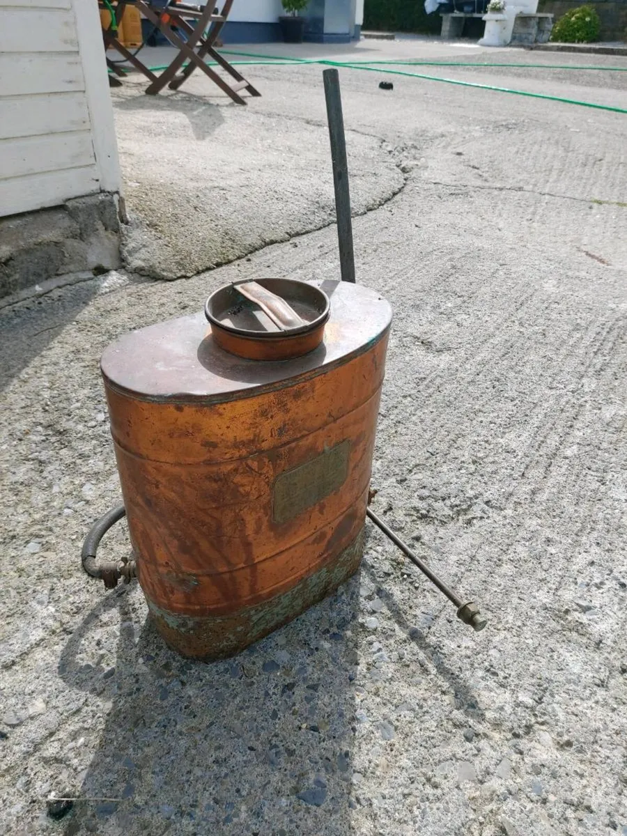 Vintage copper sprayer - Image 1