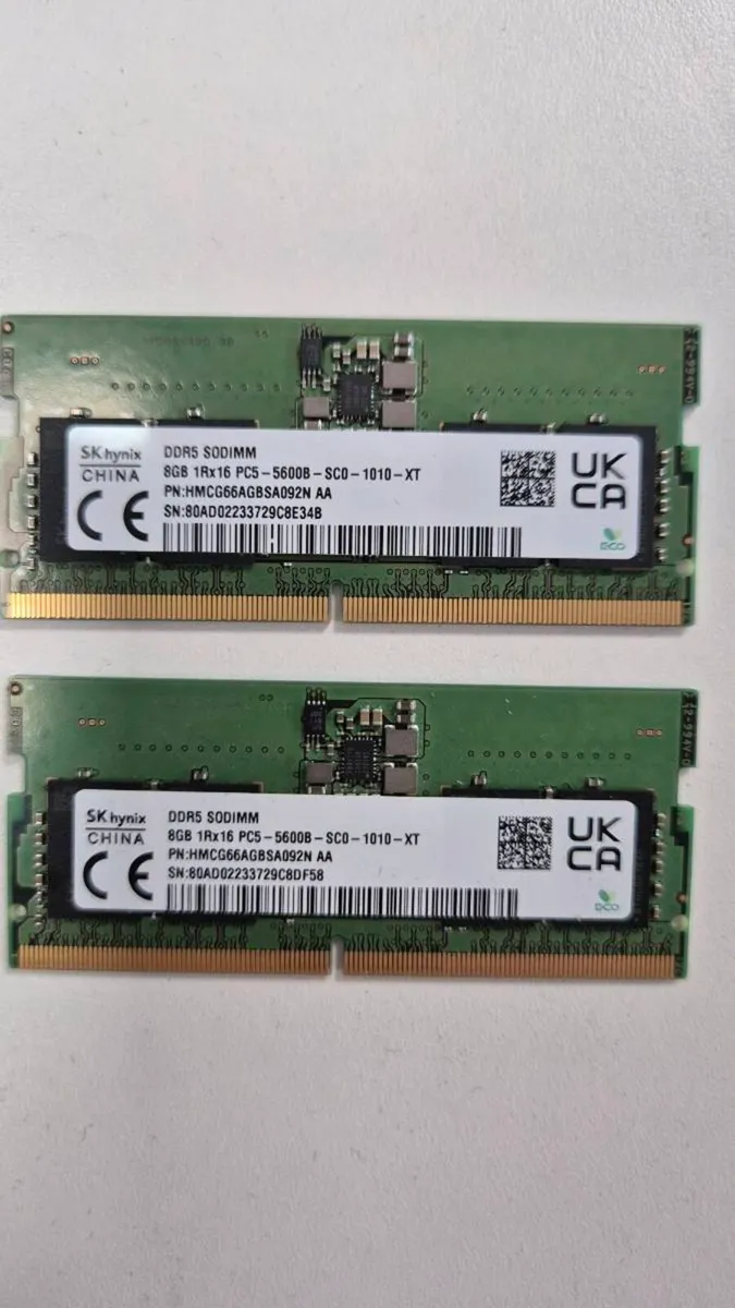 Laptop DDR5 2x8GB - Image 1