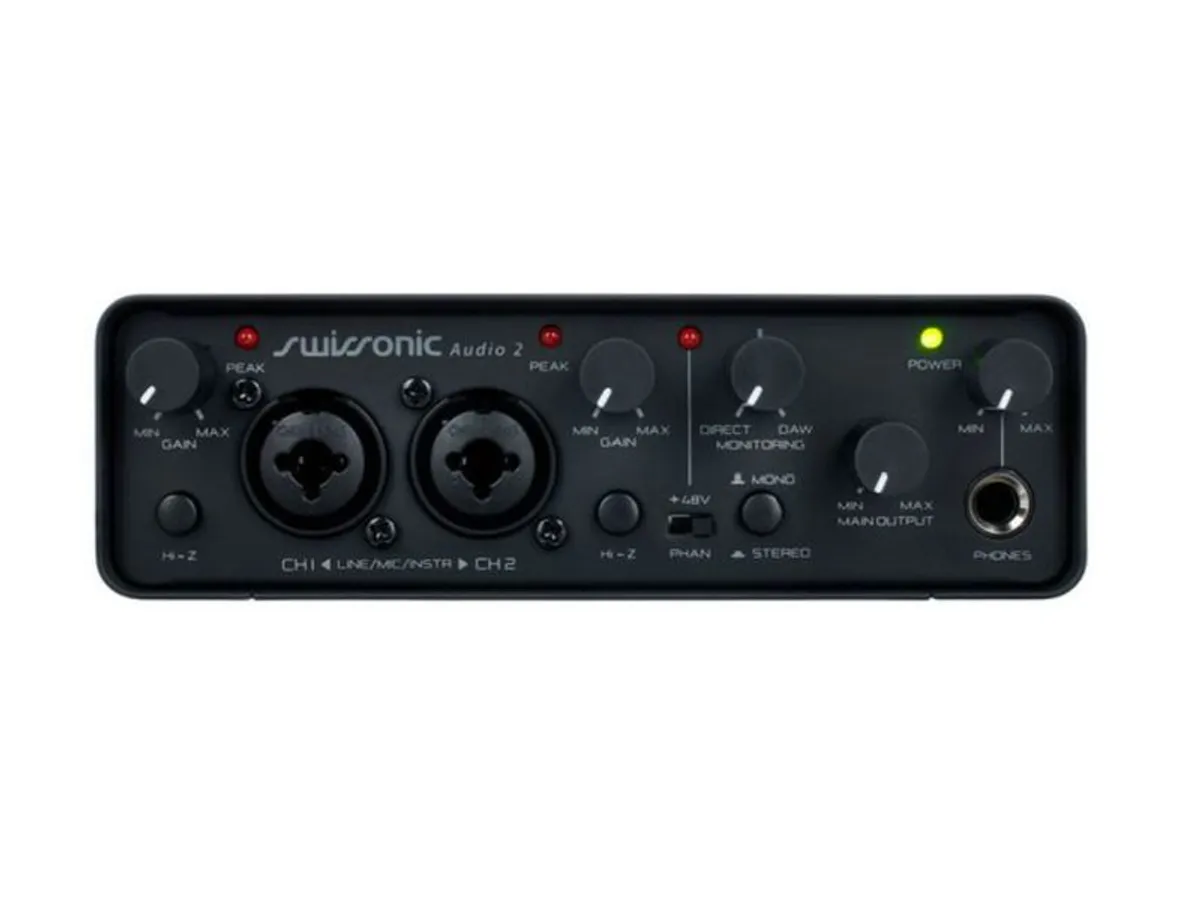 Swissonic Audio 2, Brand New, Sealed. USB Audio Interface - Image 1