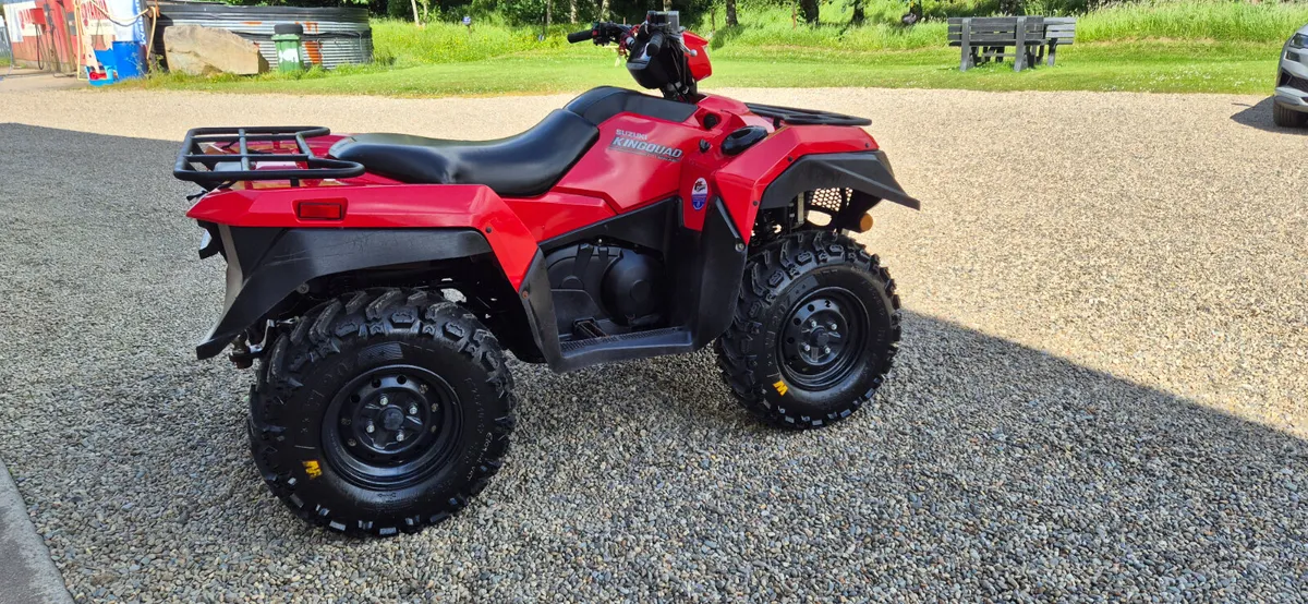 2021 SUZUKI KING QUAD 500 POWER STEERING - Image 4