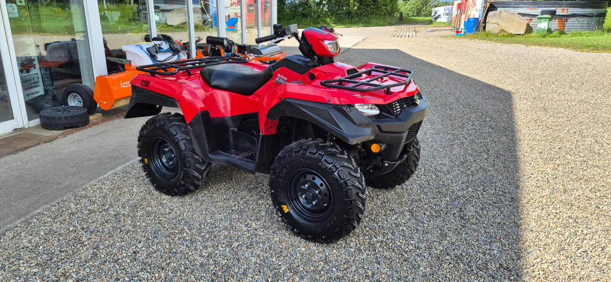 2021 SUZUKI KING QUAD 500 POWER STEERING - Image 3