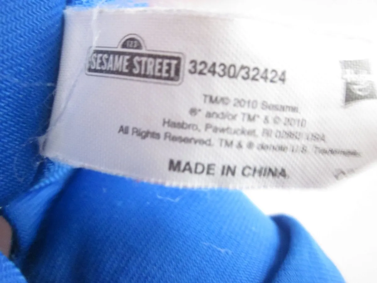 Vintage Ernie Seasame Street soft toy 13" - Image 2