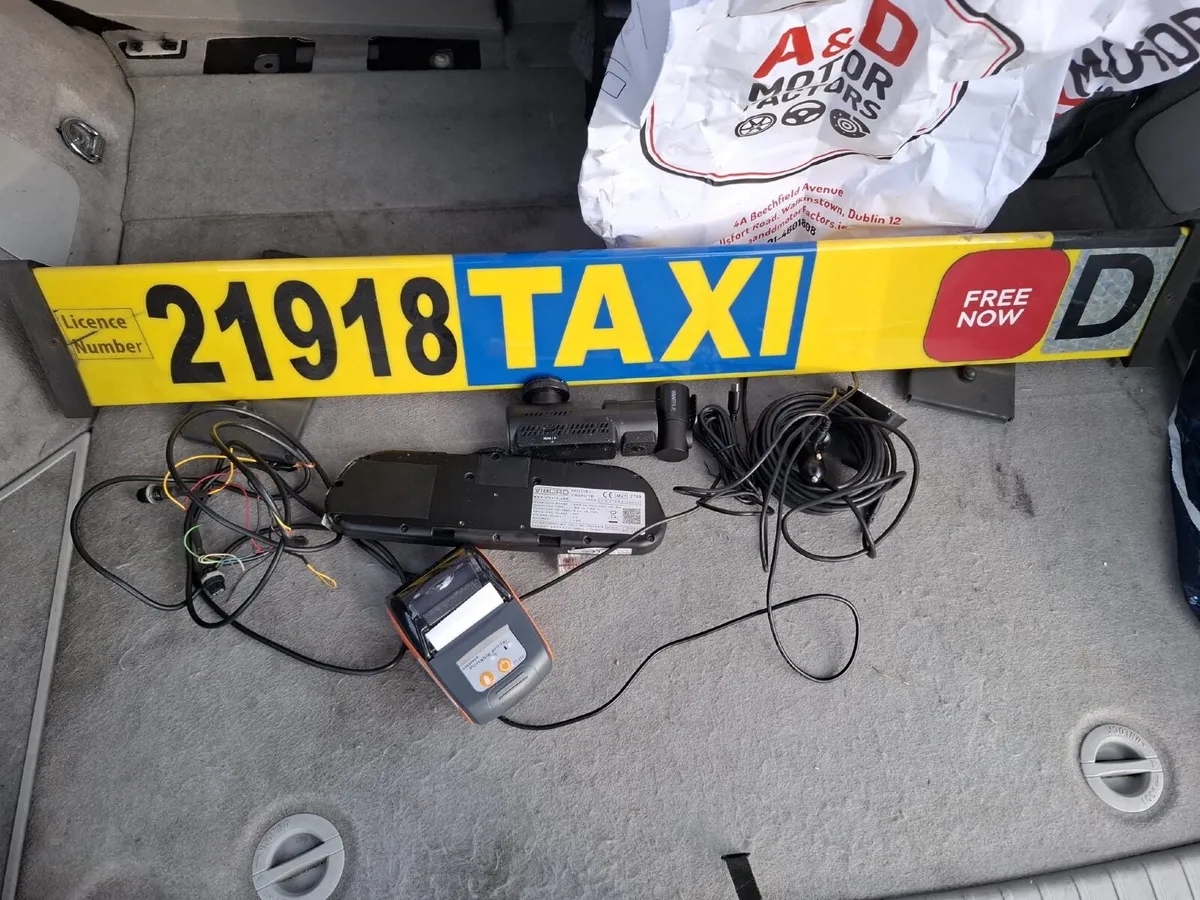 Taxi Meter and roof sign