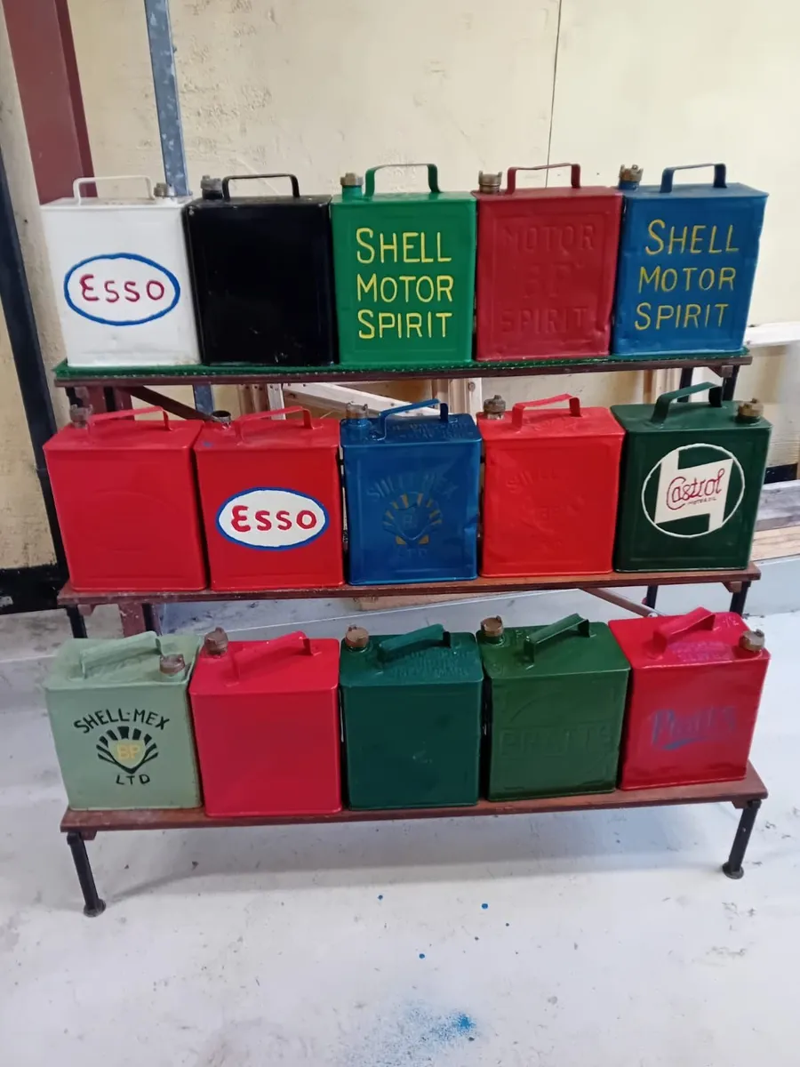 Vintage Petrol Cans
