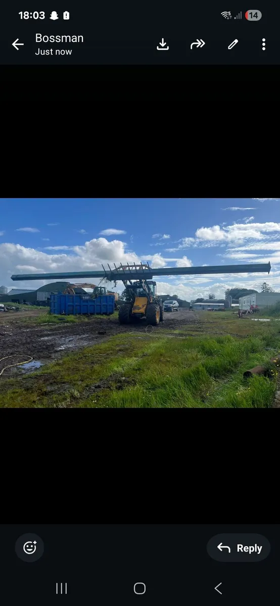 60 foot steel beams - Image 1
