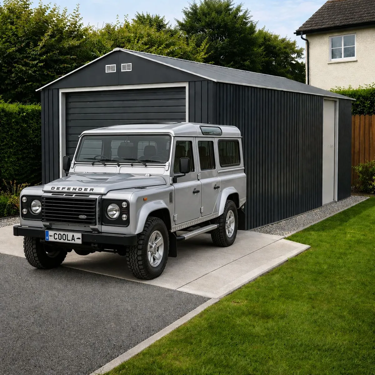 12×20 Olympian Steel Car Garages - Image 4