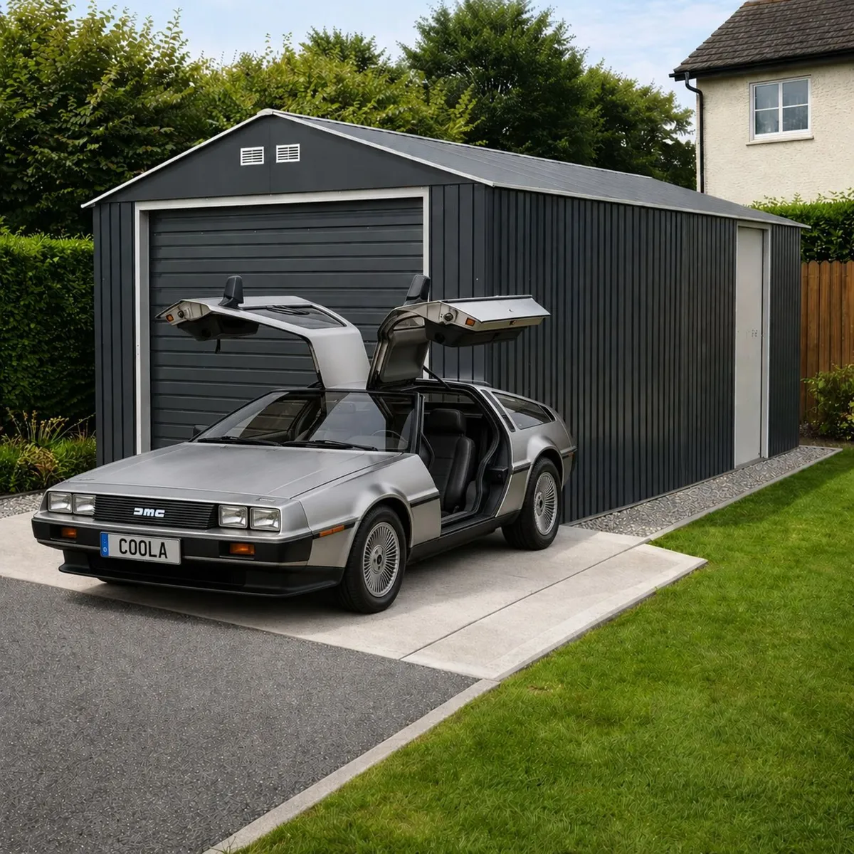 12×20 Olympian Steel Car Garages - Image 3