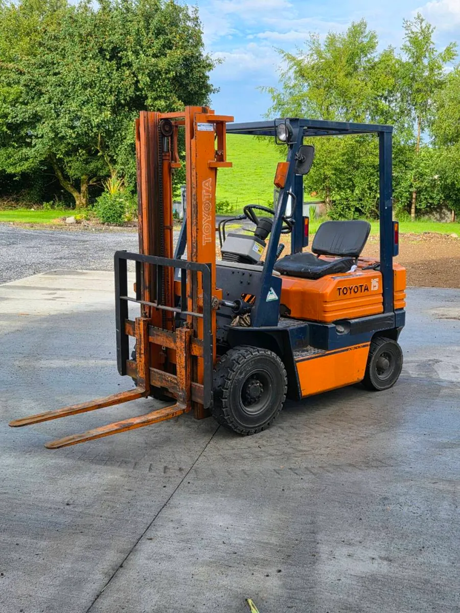 Toyota 1.5T petrol forklift - Image 1