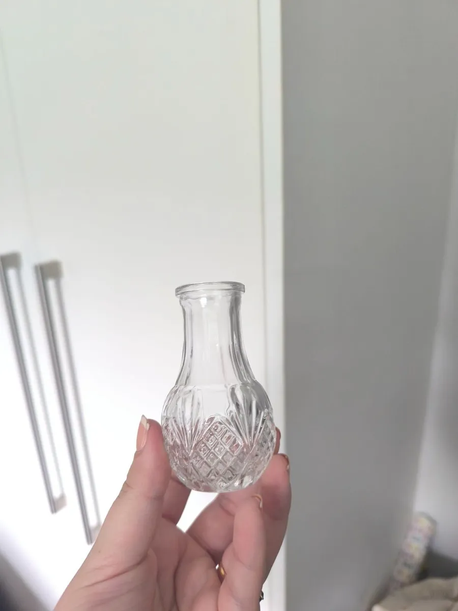 Wedding Decor : glass vases, bud vases, candles - Image 3