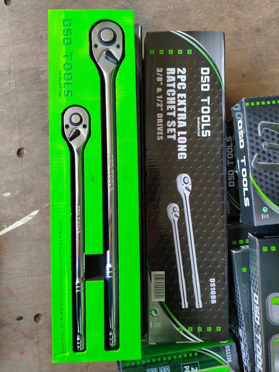 DSD TOOLS 2PC EXTRA LONG RACHET SET