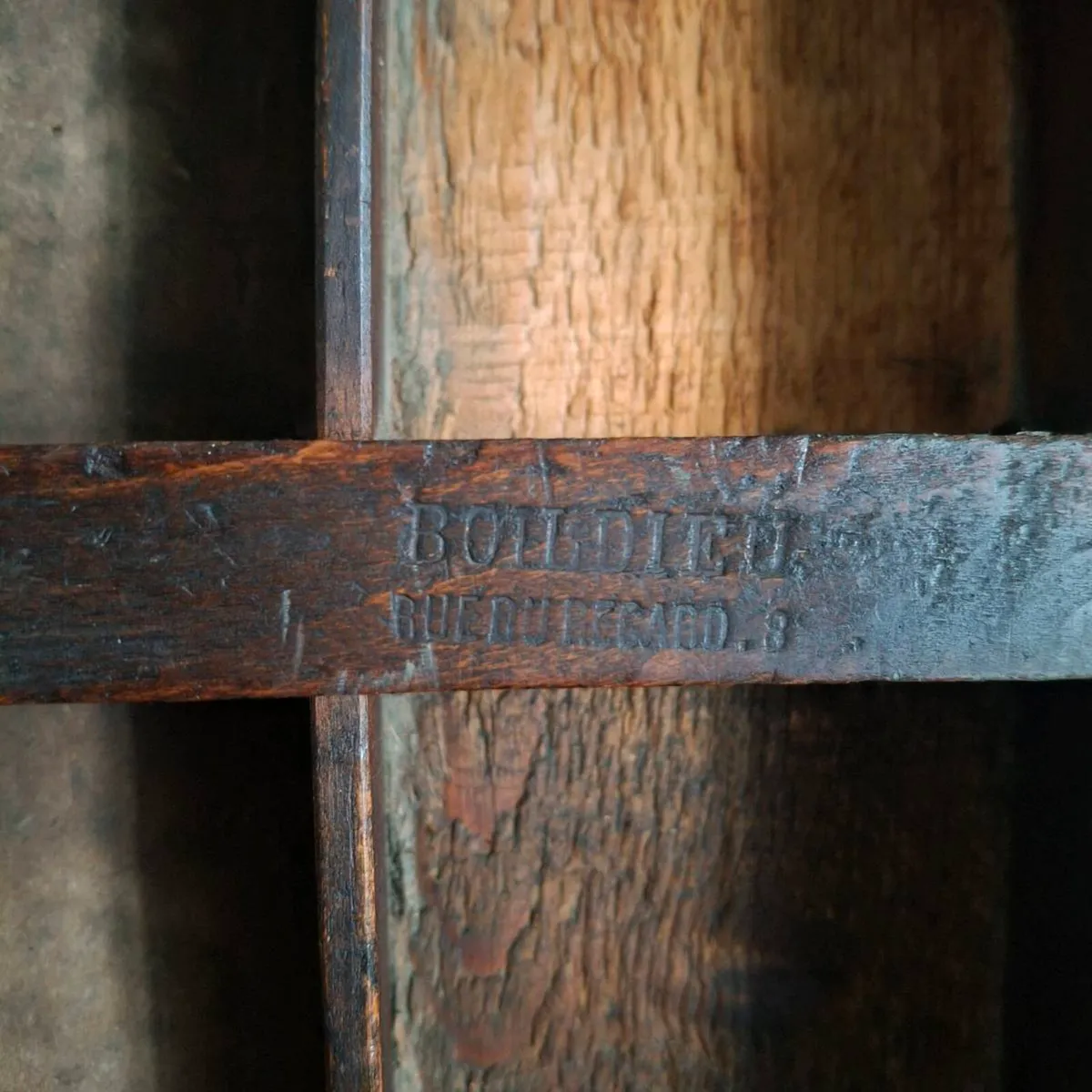 Antique French Printer Tray - Image 2