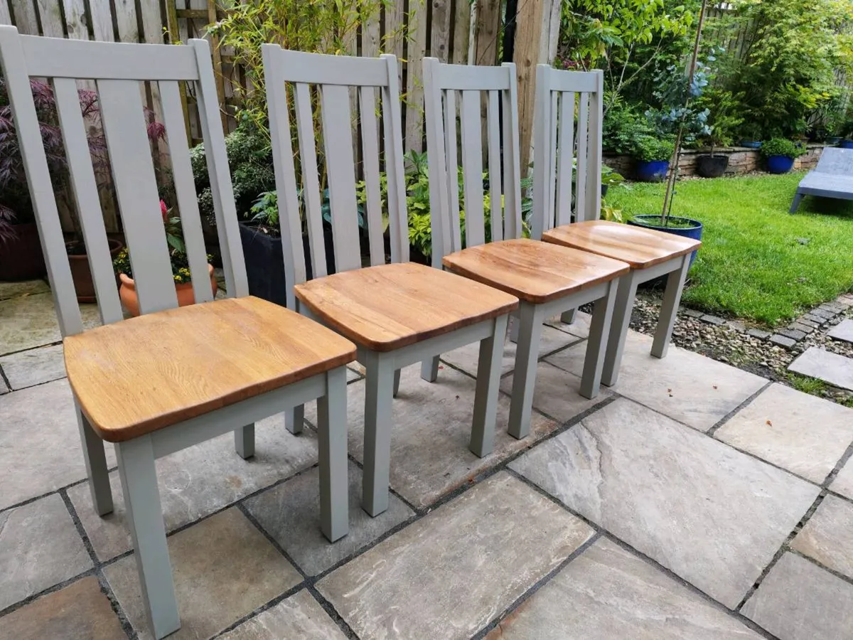 8 kitchen dining chairs - Image 2