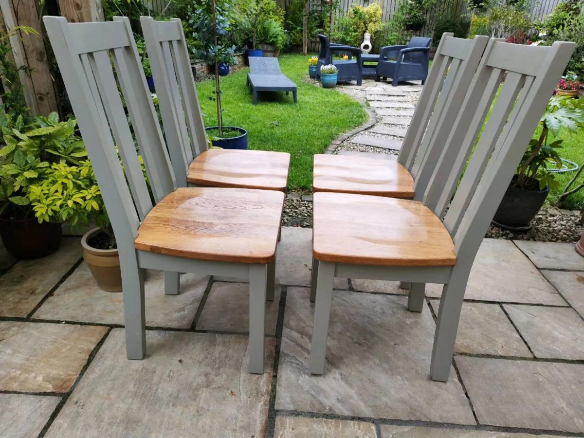 8 kitchen dining chairs - Image 3