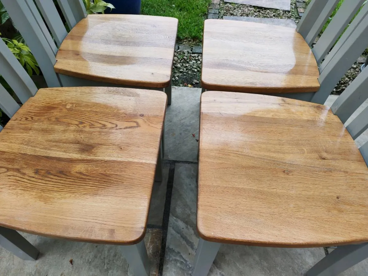 8 kitchen dining chairs - Image 4