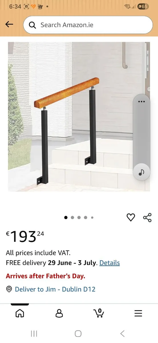 Outdoor hand rail - Image 2