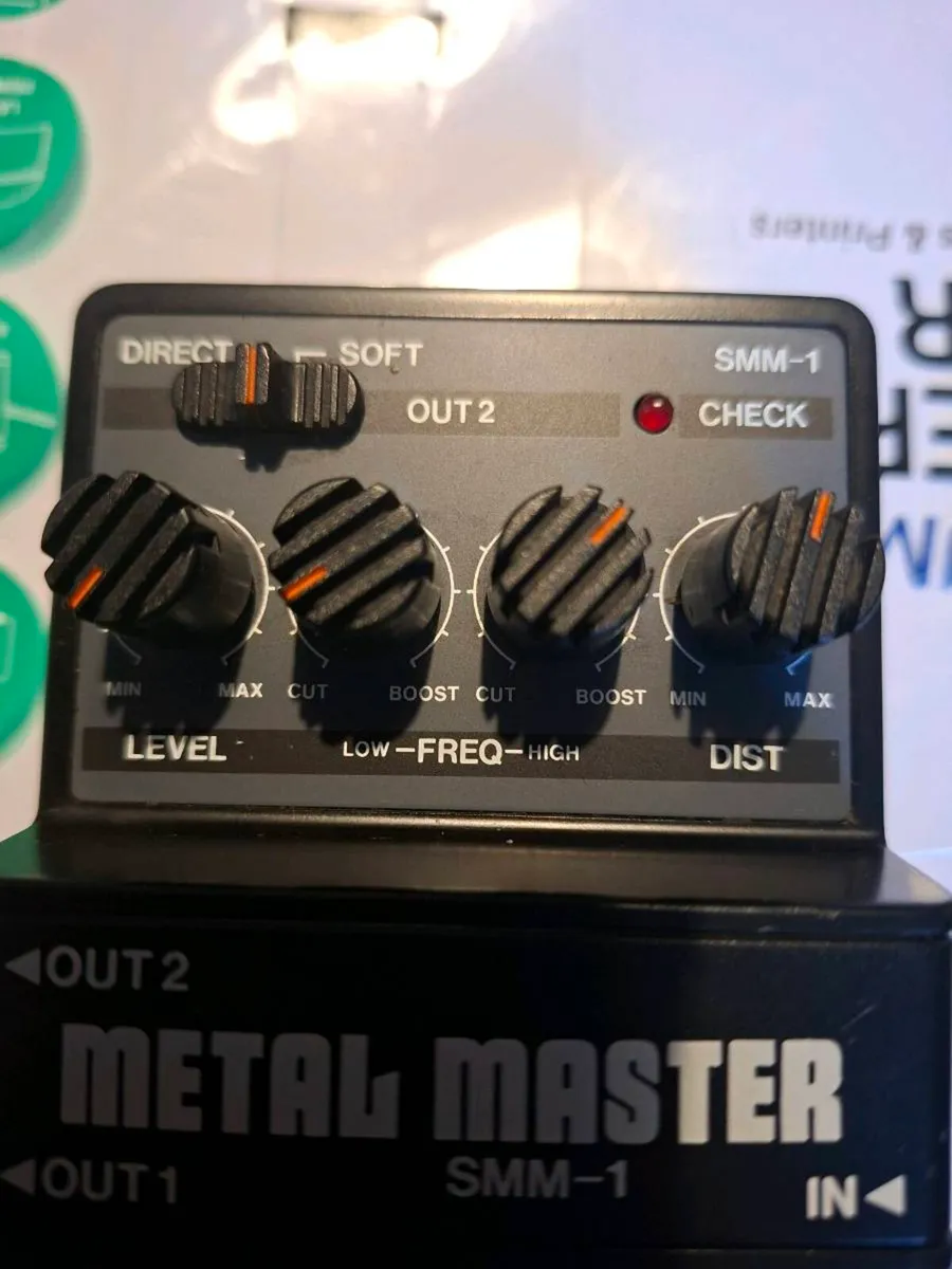 1980's MIJ Arion Metal Master SMM-1 Distortion - Image 4