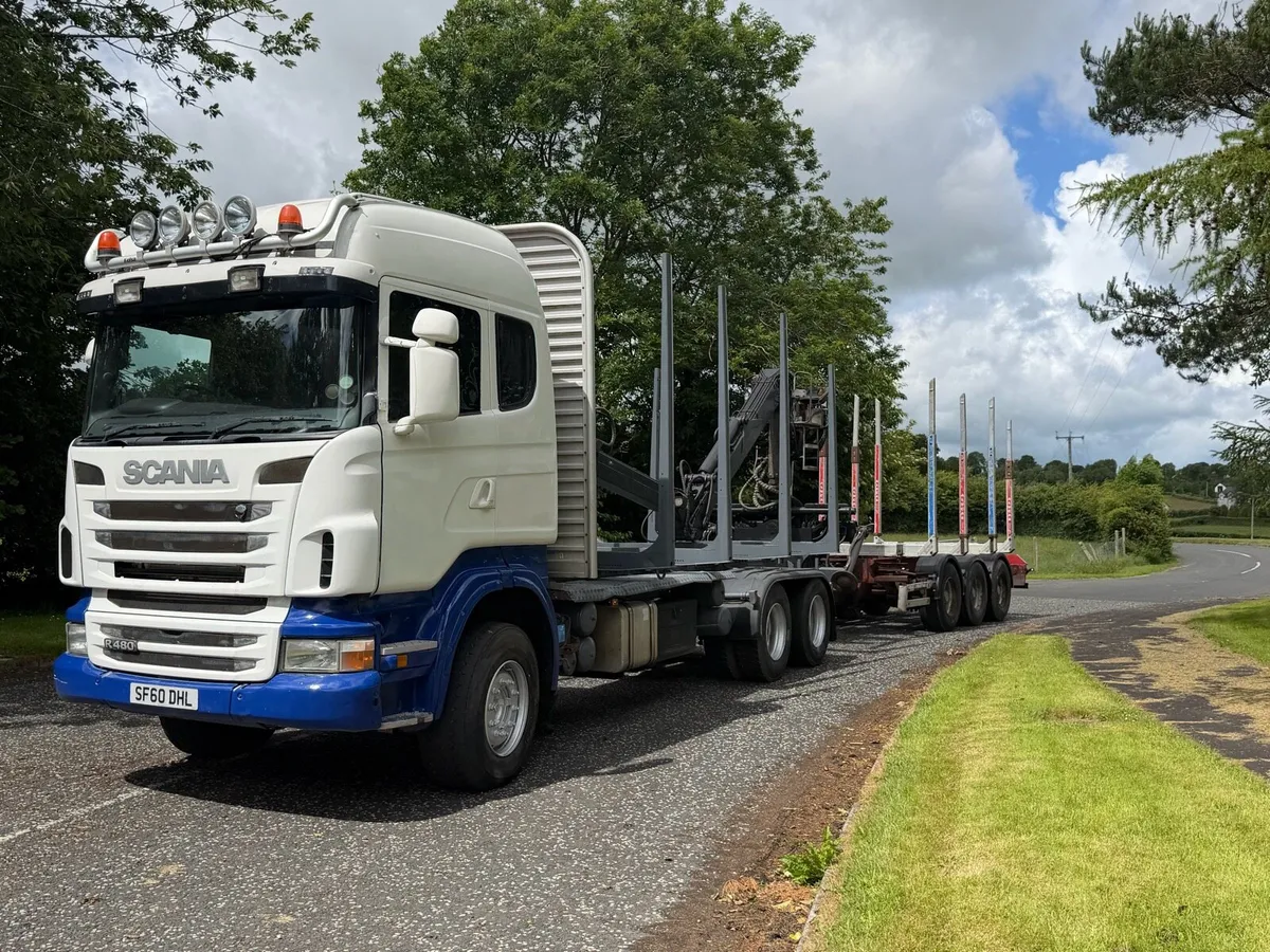 SCANIA LOG LORRY - Image 4