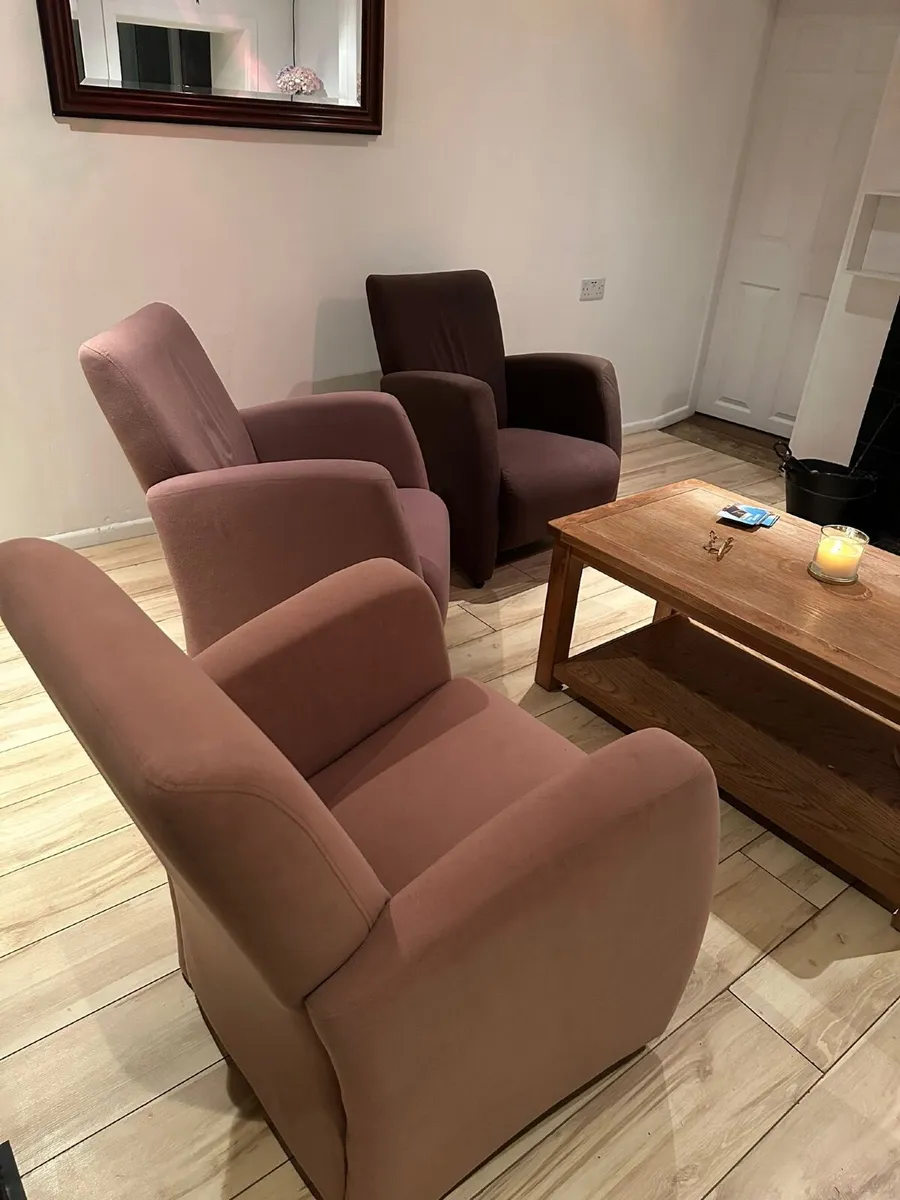 4 Armchairs - Image 2