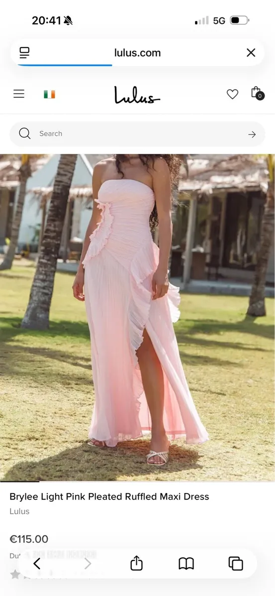 Lulus Brylae pink dress - Image 2