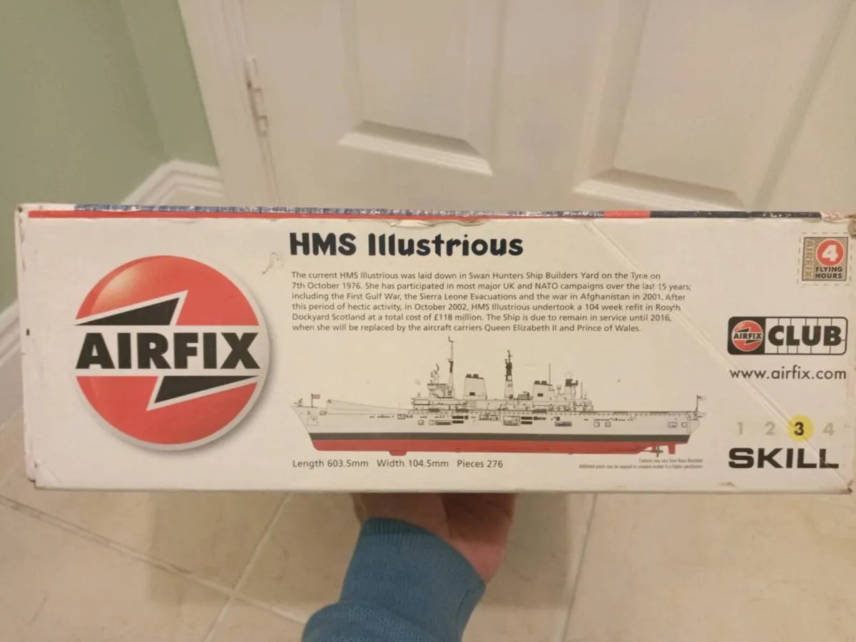 Postage - HMS Illustrious Model Kit. - Image 3