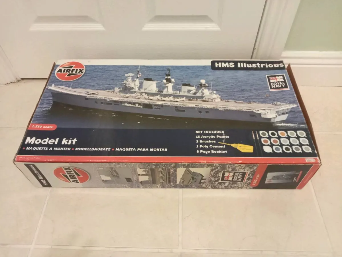 Postage - HMS Illustrious Model Kit. - Image 4