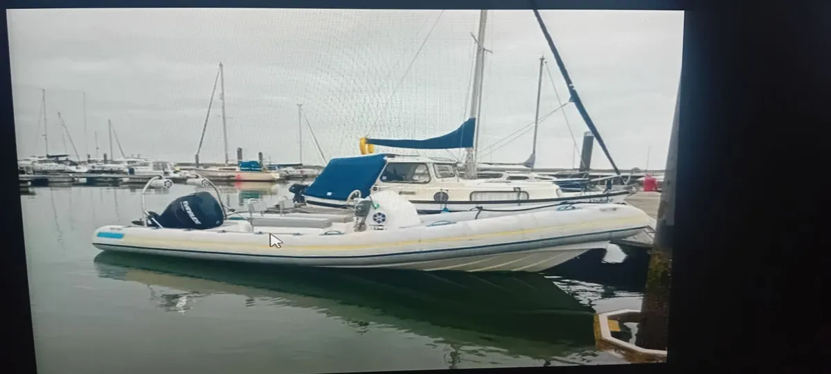 6.5 mtr Rib boat Evinrude e175 V6 engine - Image 4