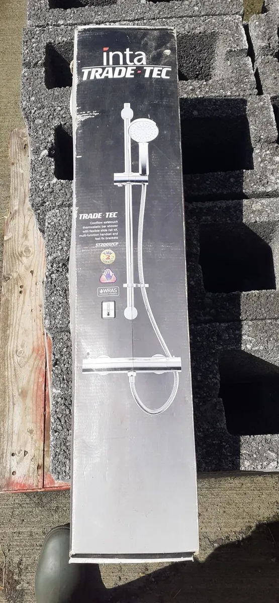 Thermostatic t-bar shower kit - Image 1