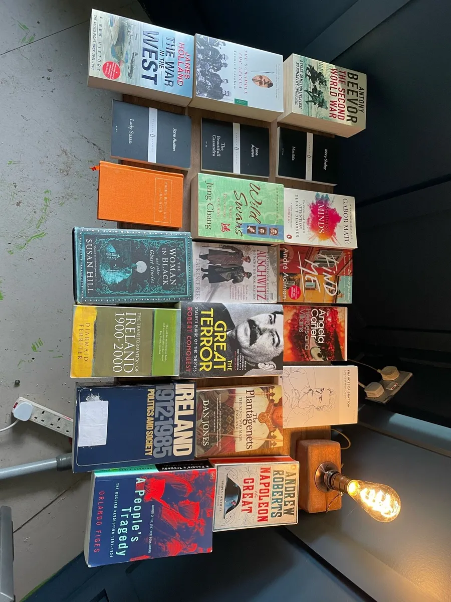 Box of Books (Fiction and History primarily) - Image 1
